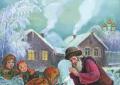 Братья Гримм — Снегурочка: Сказка Иллюстрация к произведению снегурочка братья гримм