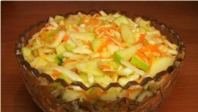 Салат из капусты с морковью как в столовой – лучшие рецепты из детства